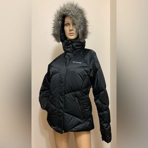 Columbia Women’s S Lay D Down Insulated Waterproof/Breathable Winter Jacket EUC